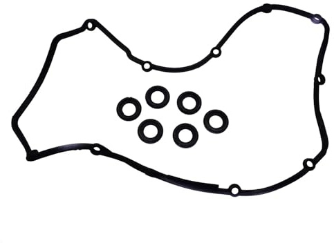 OTOZUM Joint Couvercle Soupape Compatible avec VW pour Touareg 2005 2006 Joint De Couvercle Latéral De Carter De Vilebrequin, Kit De Joint D'huile OEM: 022103483E 022103484F 95510448401 0361833