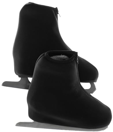 Housses de bottes de patin à glace artistique, housses respirantes à fermeture éclair | Patins à roulettes souples, accessoires de patinage sur glace pour patins de hockey, figurines