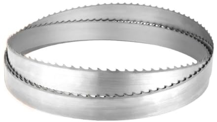 3 lame for seghe a nastro bimetalliche for la lavorazione del legno - 1400 mm, TPI 6/10/14, resistenti e facili da pulire(10T*6.35mm)