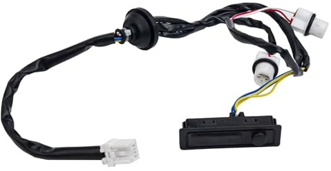 Botón de Apertura del Maletero para Nissan para Juke 2011-2014 2015 2016 2017 253801KA0A Manija del portón Trasero Puerta Trasera Botón de liberación de la Cerradura de la Tapa del Maletero