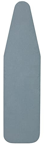 Household Essentials 2002DSP Deluxe Ironing Board Pad and Cover | 100% Cotton | Blue Silicone