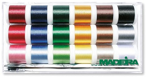 Madeira 8045 Stickbox Polyneon 18 Farben à 400 m