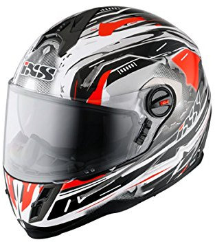 IXS HX 397 RAZE Integralhelm - schwarz grau silber (XL)