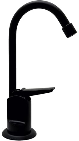 Westbrass R203-NL-62 6 Touch-Flo Style Pure Water Dispenser Faucet, Matte Black