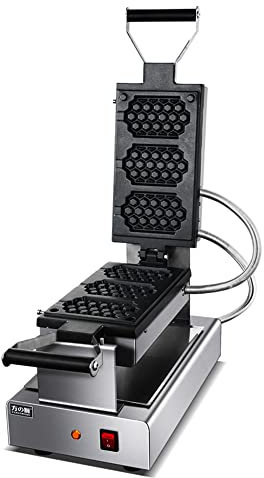 MNSSRN Electric Bubble Waffle Iron Manufacturer, Waffle Non-Stick 50-300 ° C Temperature Adjustable Home Breakfast Muffin Crepe Machine