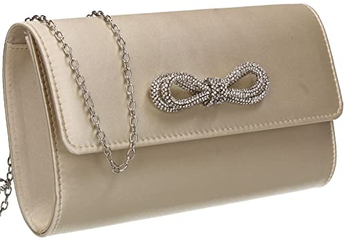 SwankySwans Damen Daphne Clutch-Tasche, elfenbeinfarben
