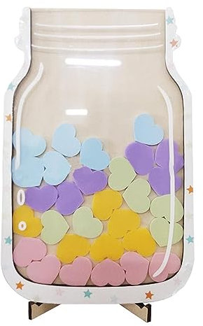 Kaxenig Belohnungsglas Für Kinder, Jar Reward System, Belohnungstabelle Für Kleinkinder, Belohnungsdose Mit 25 Sternen, Verhaltenstabelle Für Kinder, Anreizdiagramm Für Jungen, Mädchen, Klassenzimmer