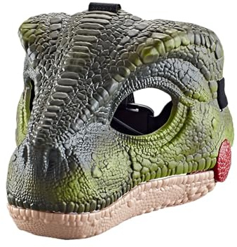 wueiooskj Realistisk dinosaurie Halloween-mask för festklädd Dinosauriemasker har hög simuleringsnoggrannhet Kostymmask Dino Mask, typ+2