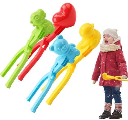 Mwqpgyh Sandball Zange, Sand Ball Maker, Schneeball Zange, Schneeballzange, Schneeballzange Schneeballmacher Sandformer, Sandspielzeug, Für Sandkasten Oder