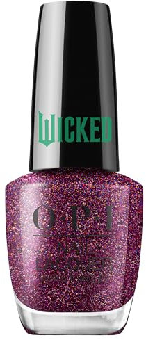 OPI x Wicked Nail Lacquer – Let's Rejoicify – OPI Nagellack Lila – Nagellack schnelltrocknend – hält bis zu 7 Tage – mit ProWide Pinsel – 15 ml