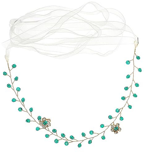 FOMIYES Haarrebe Mit Strasssteinen Für Braut Hochzeit Haaraccessoire Elegant Und Schlicht Party Kopfbedeckung Fein Verarbeitet