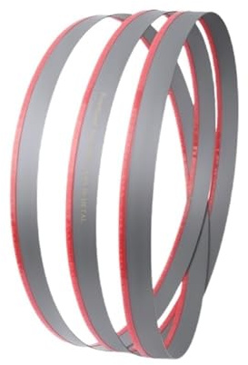 Hojas de sierra de cinta bimetálicas M42 de longitud múltiple de 1/2 pulgada x 8-12 TPI, hojas de sierra de cinta de metal, hoja de sierra de cinta for hueso de aluminio, 1 pieza(2375mm)