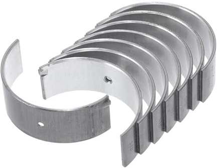 A ABSOPRO Juego de Cojinetes de Biela No.12111D0200 para Nissan Stanza 1982-1989 Kit de Cojinetes de Biela de Motor Tono Plateado Metálico 8 Pzas