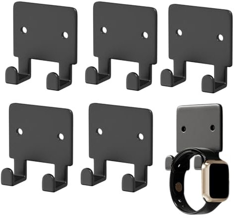 Soporte de afeitar de ducha para la pared, soporte de afeitar para la pared de la ducha | Soporte de ducha de afeitar de servicio pesado - 5x ganchos multifunción para el paraguas de baño de lavadora