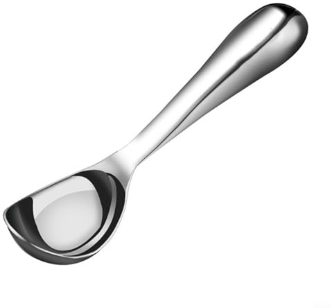 Cuchara de helado de acero inoxidable de grado profesional con diseño sin costuras para una máxima durabilidad