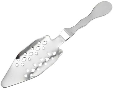 TOPPERFUN Cucchiaio per Assenzio Inossidabile Cucchiaio Cavo per Cocktail e Decorazioni Facile