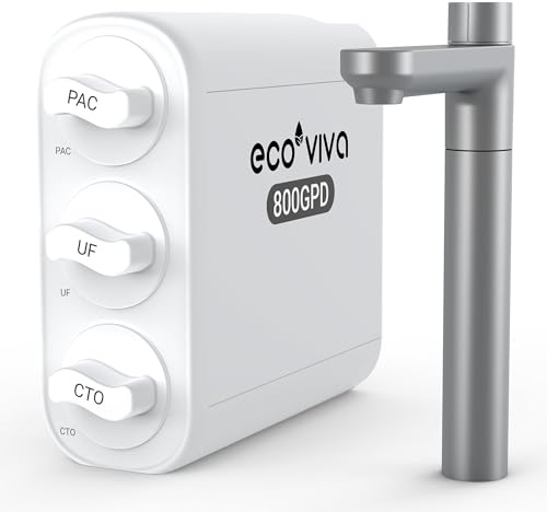 Ecoviva Système de filtration d'eau sous évier ultra filtrant