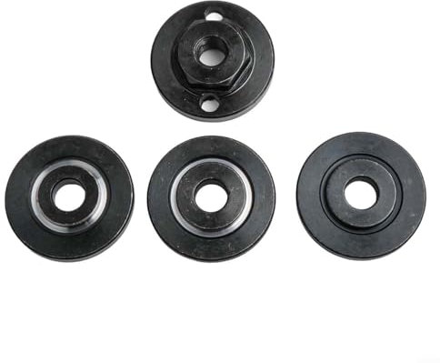 Jonikuper Metal Angle Grinder Flange Nut Kit M10 Hexagon With Press Plate Set For 100mm Grinder Tool Adapter Compatible With 20mm 22.2mm Blade(M10+20+22+22.2mm)