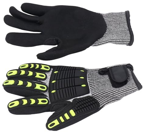 Jeffergarden D'électricien Isolés, Tension 400 V, Protection contre les étincelles et la Chaleur, Antidérapants, Compatibles avec les écrans Tactiles, pour les Travaux électriques et (XL)