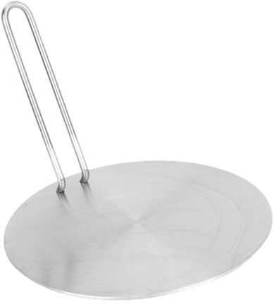 UTHCLO Diffuseur de Chaleur Acier Inoxydable pour Plaque Induction Adaptateur pour Batterie de Cuisine Distribution Uniforme Chaleur Compatible Cuisinières Électriques et Plaques