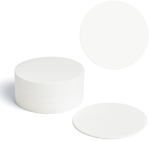 Winsome 2lb Wax Discs for Jam & Pickle Sealing – 200 Round Wax Papers for Homemade Preserves, Chutneys & Jars | Airtight Food Storage Discs for 2lb Jars