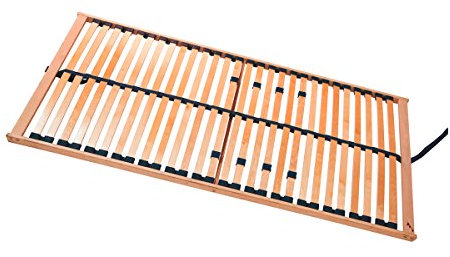 moebel-eins Rubin 5-Zonen Lattenrost NV, stabile Birke, TÜV Zertifiziert, 70 x 200 cm