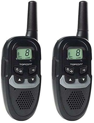 Topcom Walkie Talkie mit Reichweite bis zu 6 KM - automatische Rauschunterdrückung, RC-6410