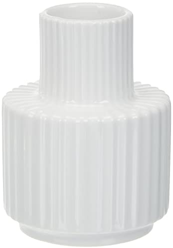Lyngby Porcelæn Kerzenständer H7 cm Lyngby klassisches Schlichtes Design, Weiss