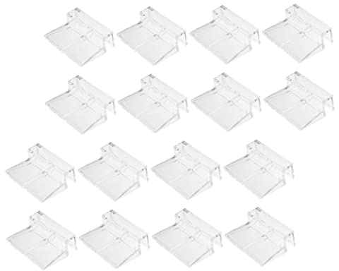 Sosoport Fisch Tank Zubehör Aquarien Aquarium Glasdeckel Halterungen 6mm Aquarium Abdeckungen Clips Aquarium Deckel Ständer Für Sicheren Halt Der Aquarienabdeckung