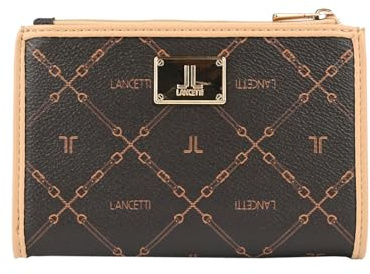 LANCETTI Portafoglio Donna Spazioso In Similpelle PU Con Scatola Regalo
