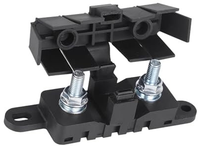 Ronyme Bloque del soporte de fusibles 40A-500A Representación de fusibles Bolsas de fusibles Bolsas de 70V M8 para vehículos automotrices para vehículos de