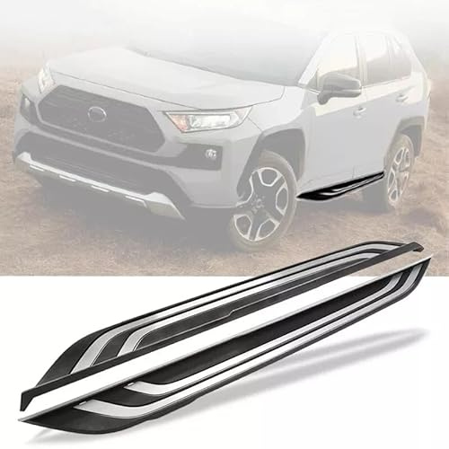 Lot de 2 marchepieds fixes pour RAV4 RAV-4 2019-2025 Accessoires avec supports