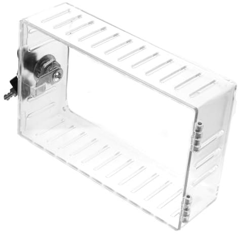 Tofficu Thermostat Protective Cover Plastic Box Lock Box for Wall Thermostat Accessory