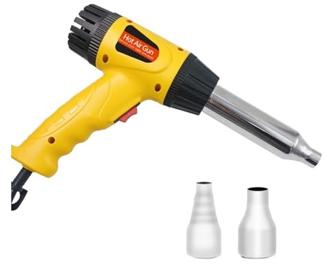 Pistolet À Air Chaud 750W, Pistolet Thermique À Température Réglable, Outil De Réparation De Soudage De Tuyaux En Plastique Automobiles, 100 À 600 Degrés