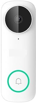 WAFOHSR 2K 5G Video Doorbell Smart Home Wired Peephole For Door Bell Camera Night Vision IP65 Weatherproof Two Way Audio