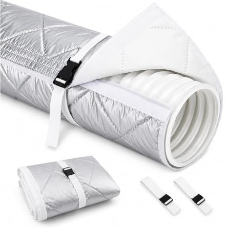 Funda aislante para tubo de aire acondicionado portátil, 150 x 53 cm