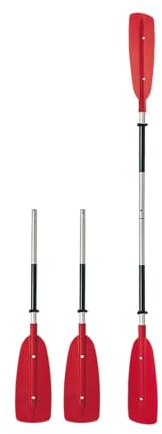 Bravo DPR 107 / C - Aluminium Doppelpaddel asymmetrisch zerlegbar, Länge:220cm