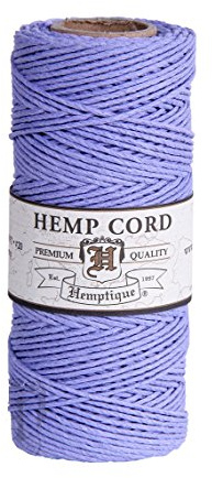 Hemptique HS20C0 - FB - Cordel para jardinería, Color Azul