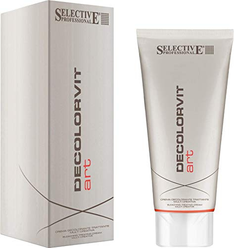 Selective Professional Decolorvit Art 500 g - Creme, Trockenes Haar, Tonkorrektur, Erweichend, Permanent, Schonend, Alle Haarfarben