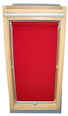 Sichtschutzrollo Rollo für Velux RHL/RHU-EP GGU,GPU,GHU,GTU CK04 weinrot
