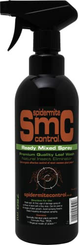 SMC Spidermite Control 750ml Organic Garden Pest Killer & Leaf Wash - Ready to Use Spray | Natural Garden Bug Spray | Child & Pet Friendly.