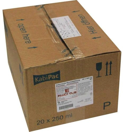 KOCHSALZLÖSUNG 0,9% Plastikfl.Fresenius 20X250 ml