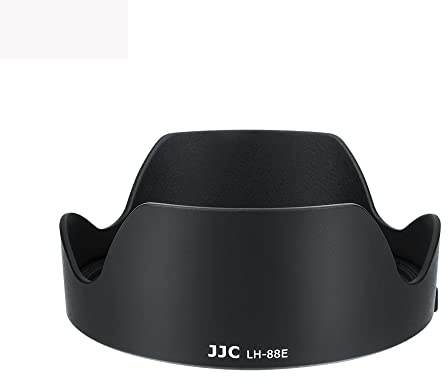 JJC Gegenlichtblende für RF 24-70mm F2.8L is USM/RF 24-105mm F2.8L is USM Z | Wendbare Tulpenblüten Lens Hood, Blendfreie, Matte Oberfläche, Ersatz für EW-88E Passend für 82mm Filter