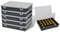 vidaXL 6X Malettes de Rangement avec Compartiments Coffret de Rangement Outils