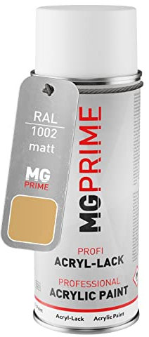 MG PRIME RAL 1002 Sandgelb/Sand yellow Spraydose 400 ml matt schnelltrocknend