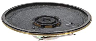 sourcing map Altoparlante magnetico della sostituzione di forma rotonda dell'altoparlante 50mm di DIY di ohm 0.5W 8