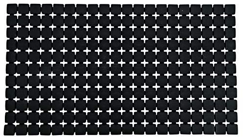 RIDDER Wanneneinlage Nevis schwarz 39x68 cm