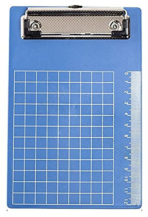 Planchettes à Pince Presse-papiers d'écriture Board Porte-documents Menu Menu Fleoc Dossier Presse-papiers à profil bas for salles de classe Bureau plastique porte document ( Color : A6-A )