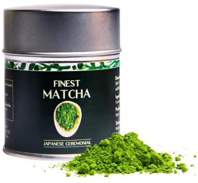 Heapwell Ceremonial Grade Matcha Powder Kotobuki 30g from Uji Kyoto | Uji Matcha with Rich umami, floral notes for ultra luxury matcha lattes
