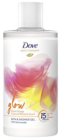 Dove Bath Therapy - Gel doccia per bagno e doccia, con ingredienti di alta qualità, 400 ml, 1 pezzo